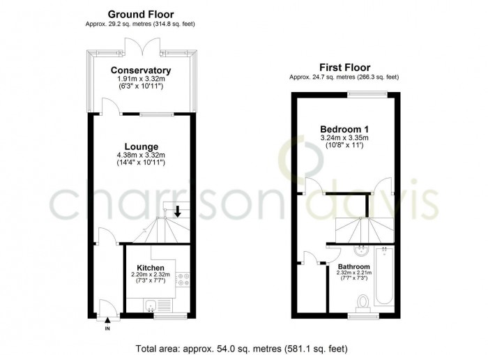 Floorplans For Braunston Drive, Hayes