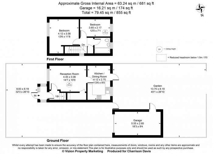 Floorplans For Brentford Close, Yeading, Hayes