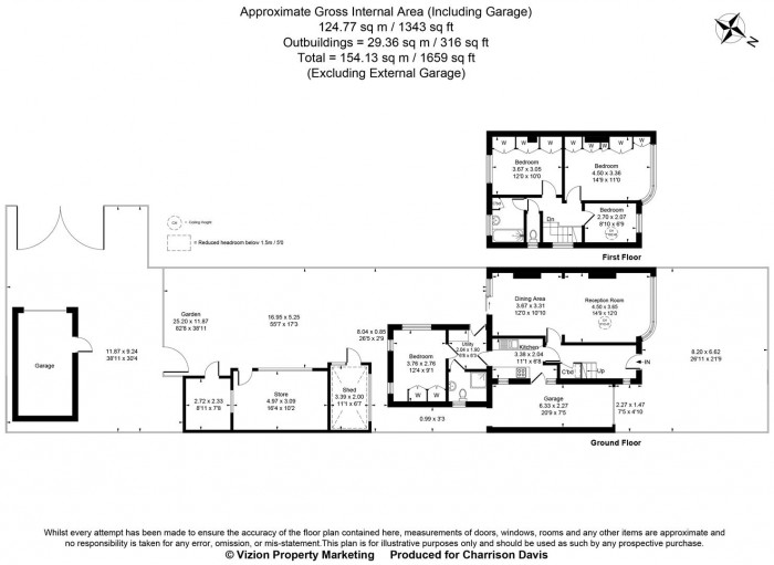 Floorplans For Chatsworth Road, Hayes