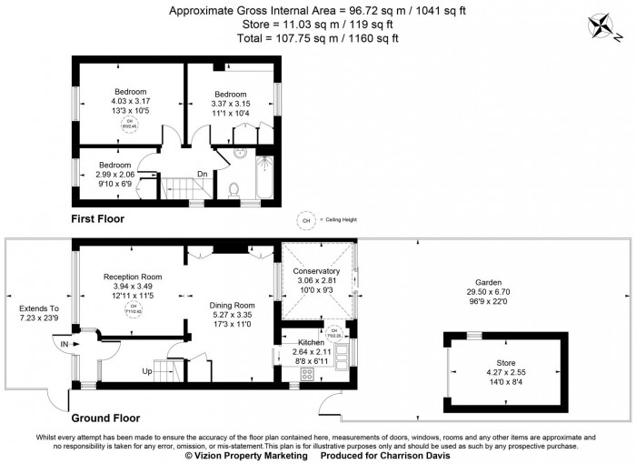 Floorplans For Kingshill Avenue, Hayes