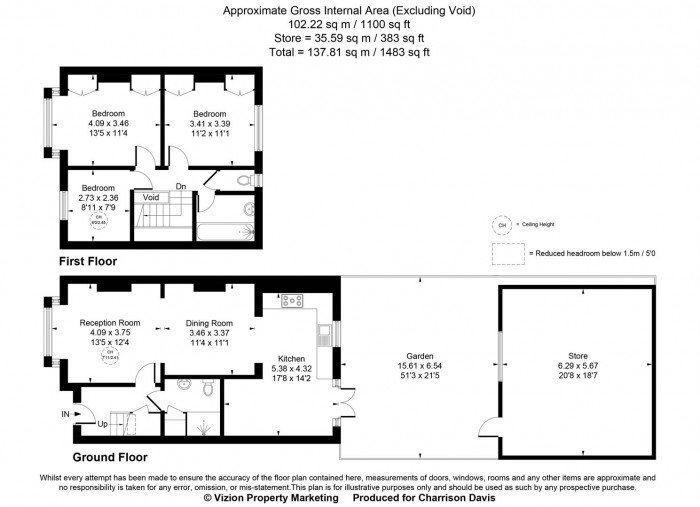 Floorplans For Camden Avenue, Hayes