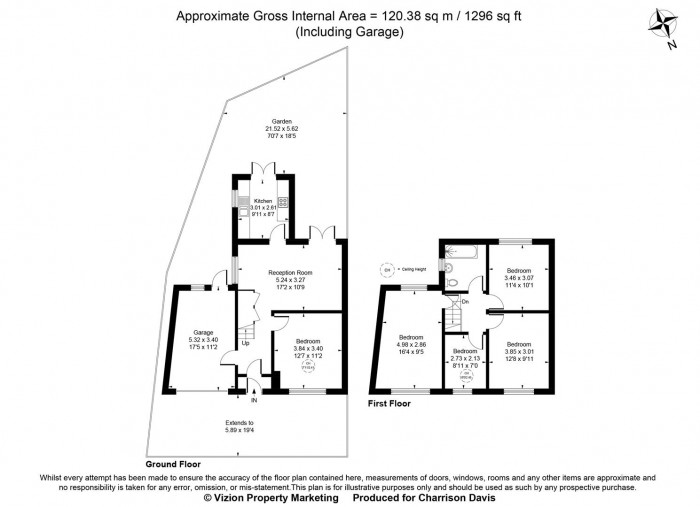 Floorplans For Bury Avenue, Hayes