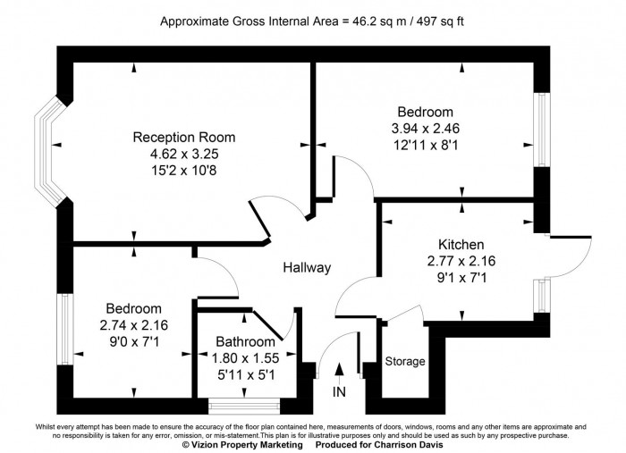 Floorplans For Eastcote Lane, Northolt