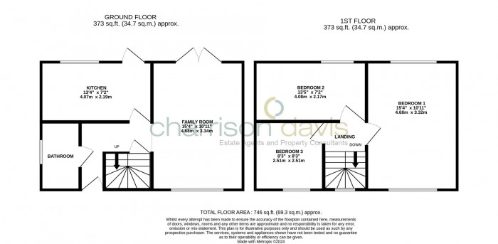 Floorplans For Browngraves Road, Harlington