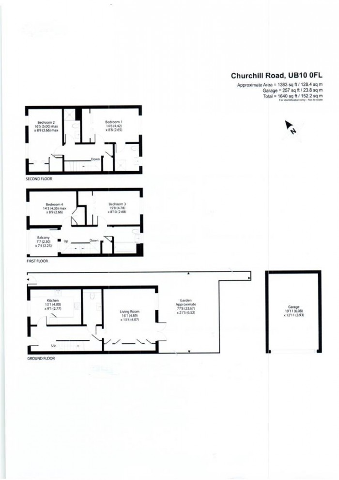 Floorplans For Churchill Road, Uxbridge