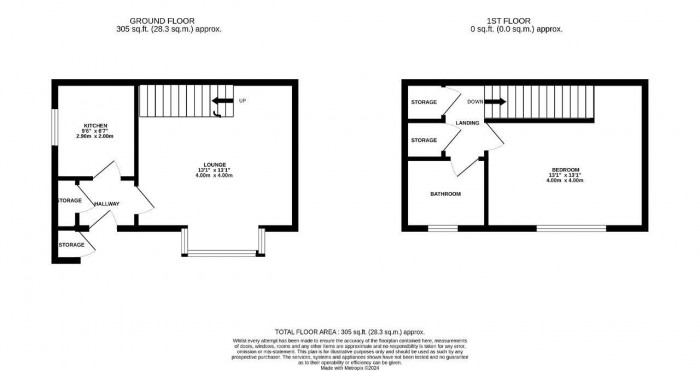 Floorplans For Boltons Lane, Harlington