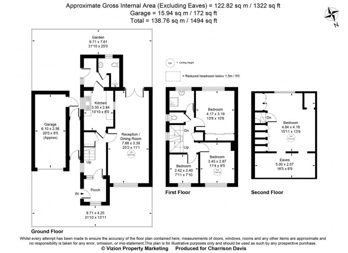 Floorplans For Kendal Close, Hayes