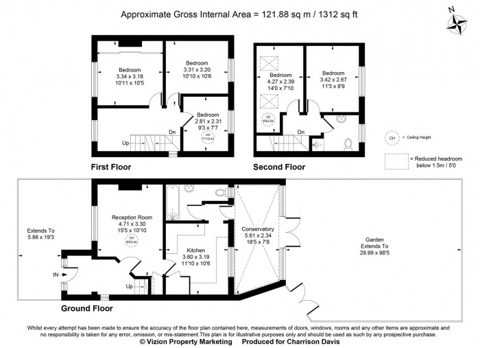 Floorplans For Derwent Drive, Hayes