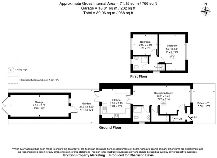 Floorplans For Warwick Crescent, Hayes