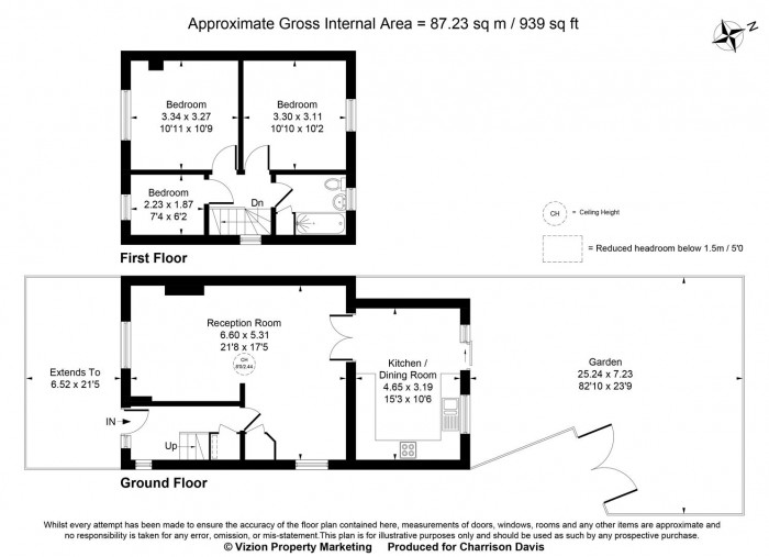 Floorplans For Hurstfield Crescent, Hayes