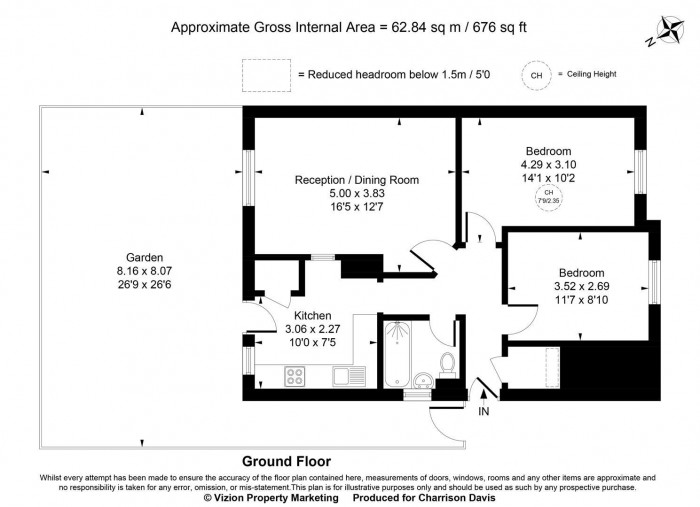 Floorplans For Pennine Way, Harlington