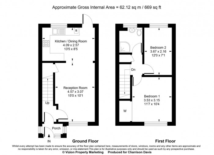 Floorplans For Paddington Close, Hayes