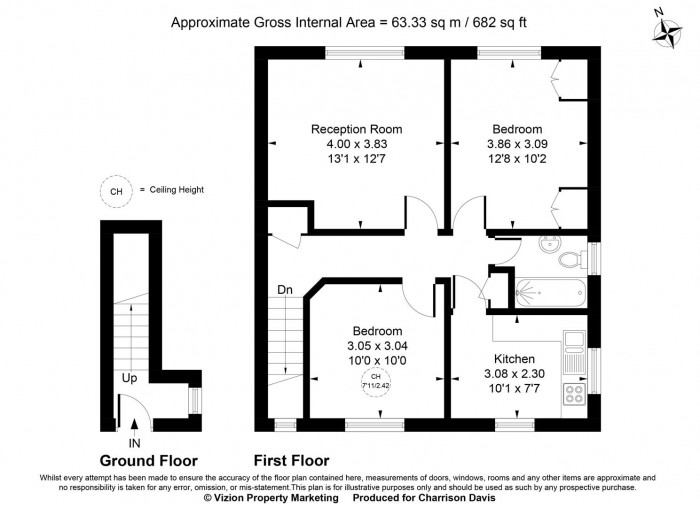 Floorplans For Grosvenor Avenue, Hayes