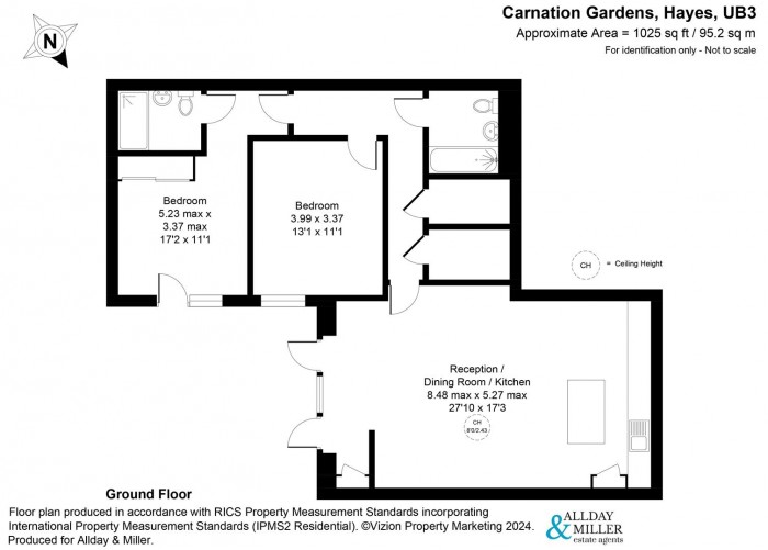 Floorplans For Carnation Gardens, Hayes