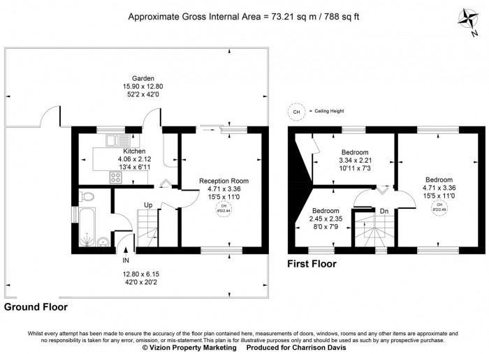 Floorplans For West End Lane, Harlington, Hayes