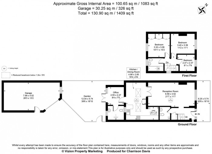 Floorplans For Grosvenor Avenue, Hayes