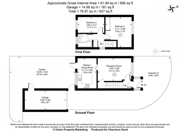 Floorplans For Wendover Close, Hayes