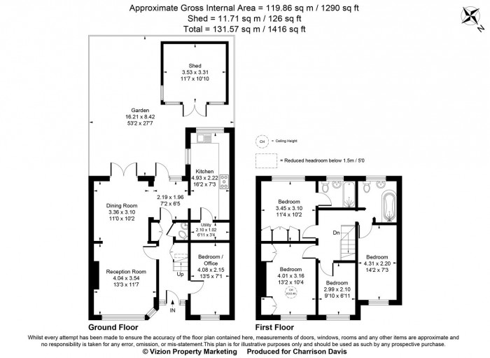 Floorplans For Lansbury Drive, Hayes